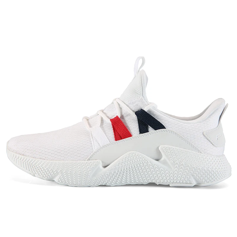 Peak Men Walking Shoes Comfortable Breathable Mesh Casual Sports Shoes Youth Lifestyle Fashion Street Shoes Sneakers - Цвет: White