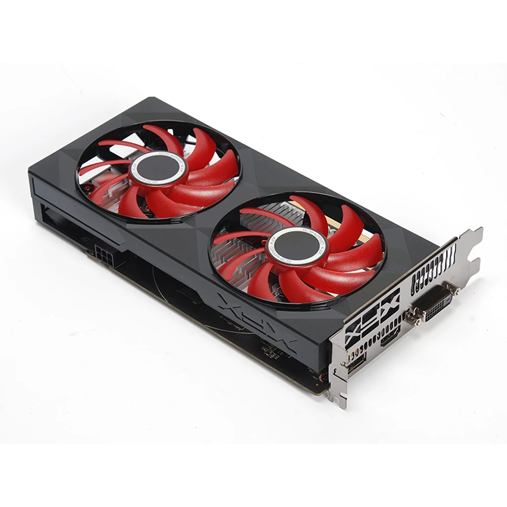 XFX AMD Radeon RX560 4 ГБ DDR5 Видеокарта AMD GPU 128 бит RX560D игровой ПК Видеокарта настольный компьютер геймер используется RX560 карта