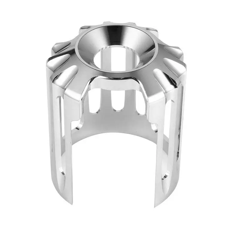 CNC алюминиевый сплав Мотоцикл масляный фильтр крышка машина Масляная сетка заготовка универсальный для Harley Sportster мотоциклов