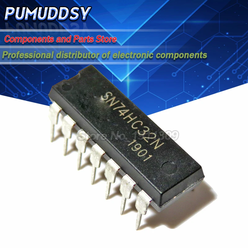 10 шт. SN74HC32N DIP14 SN74HC32 DIP 74HC32N 74HC32 новый и IC | Электронные компоненты принадлежности