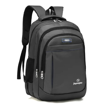 

New Backpacks Oxford Cloth Solid Color Business Computer Backpack Men Fashion Large Capacity Leisure Travel Bag Student Book Bag