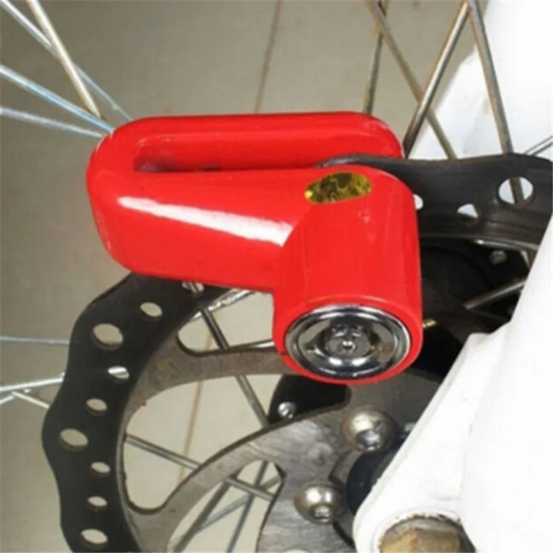 Motorcycle Electric Car Anti-theft Disc Brake Lock Bicycle Alarm U Shape Keys Security anti-theft | Автомобили и мотоциклы