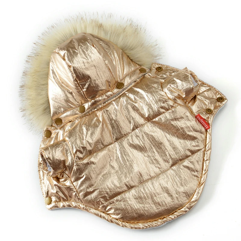 

Clothes For Dogs Autumn Winter Warm Puppy Pet Dog Jacket Fur Hooded Waterproof Dog Coat Stylish Chihuahua Yorkie Clothing Outfit