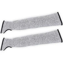 1 пара защита HPPE рукав УФ Защитная повязка на руку на рабочем месте защита рук защитные перчатки Самозащита отрезка термостойкие