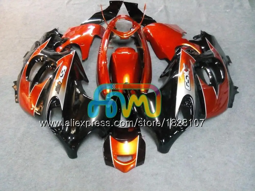 Корпус для SUZUKI Катана GSXF750 2003 2004 2005 2006 2007 34BS. 88 GSXF 750 600 GSX600F красный белый GSXF600 03 04 05 06 07 обтекатель - Цвет: No. 31 Orange