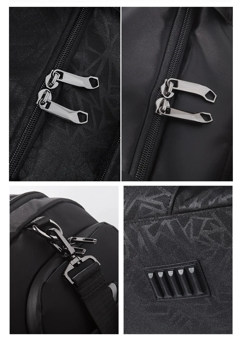 Neouo Nylon Anti-Theft Lock Waterproof Travel Bag Metal Hardware