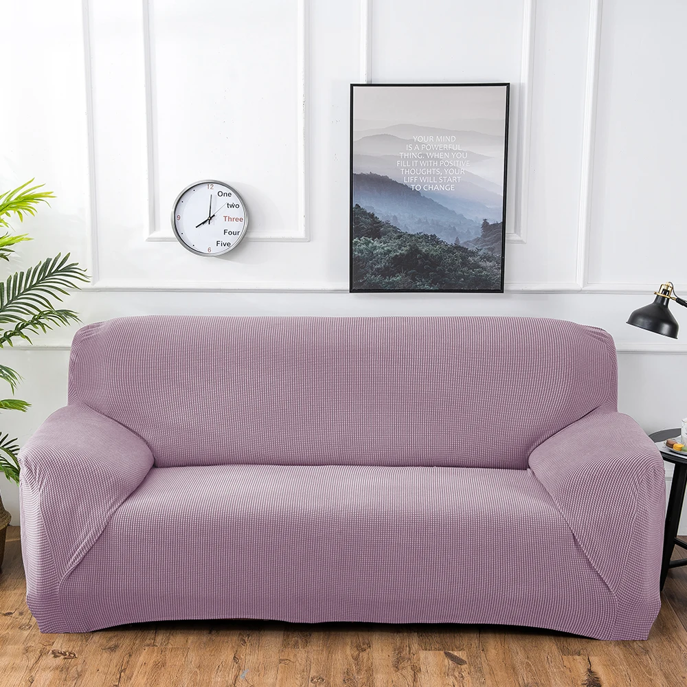 5 шт Набор отверток с прошитой эластичной диван протектор мебели моющееся сиденье Чехол для дивана съемный подлокотник чехол для Redmi 3/2/1 местный - Цвет: Light Purple