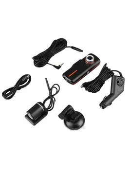 

2.7" Dual Lens Car Vehicle 1080P Dash Camera DVR Cam Night Vision Recorder MI Output G-sensor Function Reset Function
