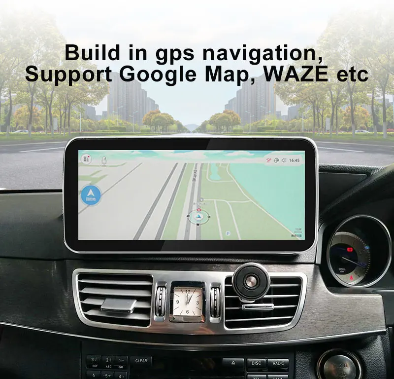 Ugode 2009-12 RHD W212 S212 Android 9,0 экран автомобильный gps навигационная мультимедийная система музыкальный видео плеер для Benz E класс NTG4.0