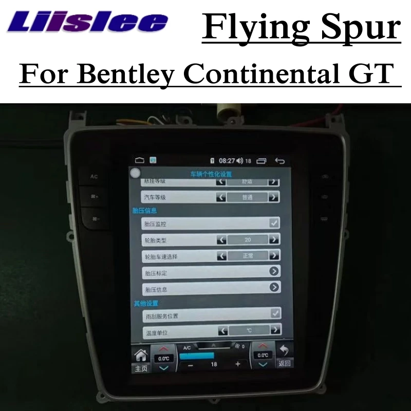 Для Bentley Континентальный GT GTC для Bentley Континентальный Flying Spur 2003~ NAVI Автомобильный мультимедийный плеер радио gps Карта Навигация - Цвет: New style