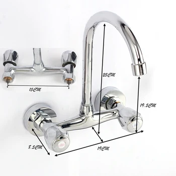 

Stainless Steel Bathtub Basin Sink Spout Mixer Hot Cold Tap Faucet Wall Mount Bathroom Sinks Faucets And Accessories
