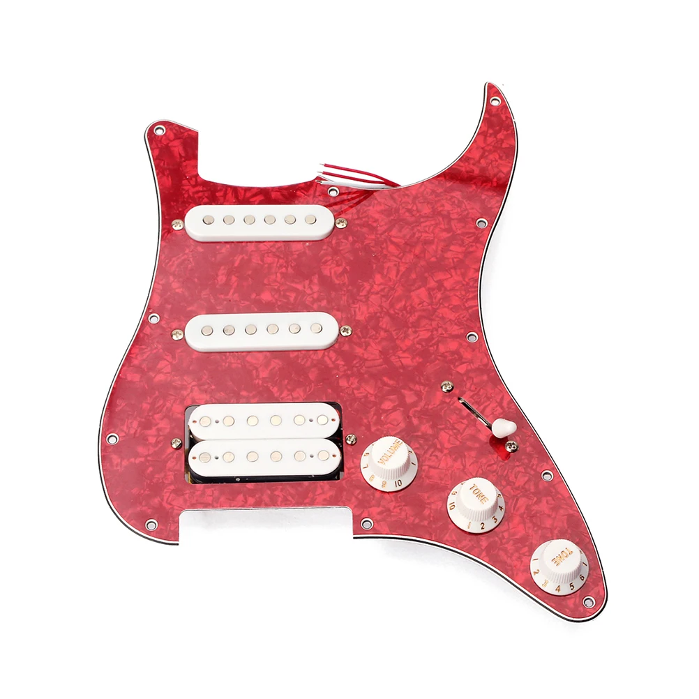 Pickguard Металл SSH загружен Прайм прочный крепкий Pickguard звукосниматели набор для fender для музыкального инструмента бас-гитара