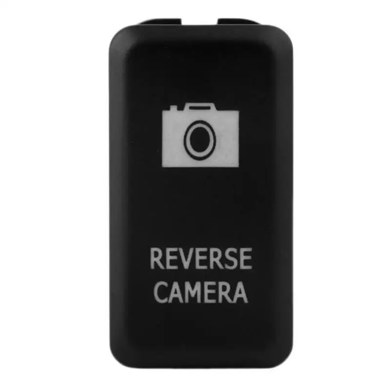 

Car Reverse Camera Push Button Switch w/ Blue LED Indicator for Toyota
