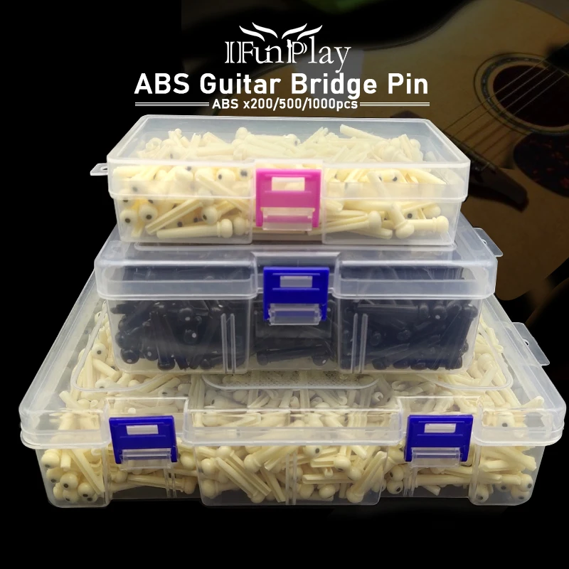 Set Bridge Pin Saddle Nut Abalone dot For Acoustic Guitar Parts