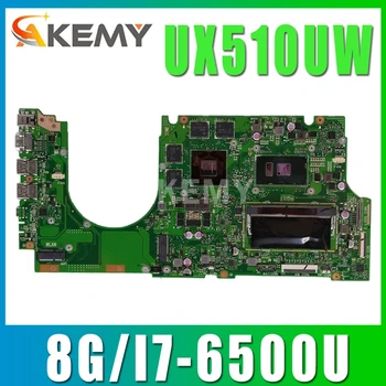 شراءUX510UW اللوحة الرئيسية لجهاز الكمبيوتر المحمول ASUS UX510UWK UX510UW UX510U U5000U UX510UXK اللوحة الأم للكمبيوتر المحمول I7-6500U GTX960M / 4GB DDR4-8GB-RAM