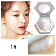 Флуоресцентная осветляющая блестящая пудра с шестиугольным бриллиантом осветляющая пудра для контура лица блестящая пудра