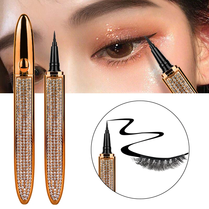 1pcs Magic Selfadhesive Eyeliner Pen Gluefree For False