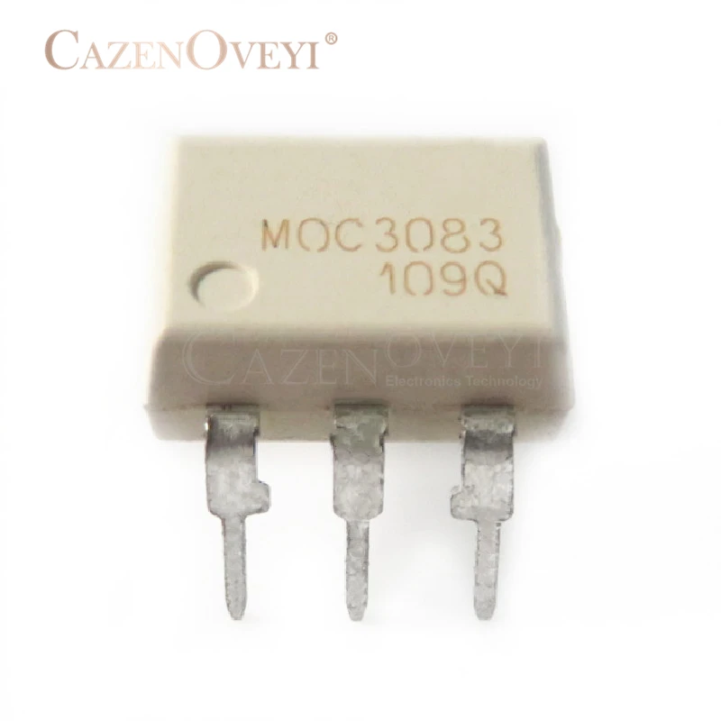 10pcs/lot MOC3083 M0C3083 EL3083 DIP 6 Triac & SCR Output Optocouplers