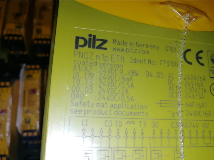 Pilz 773100, 773110, 772100, 772000, 772001, 772002, пятно