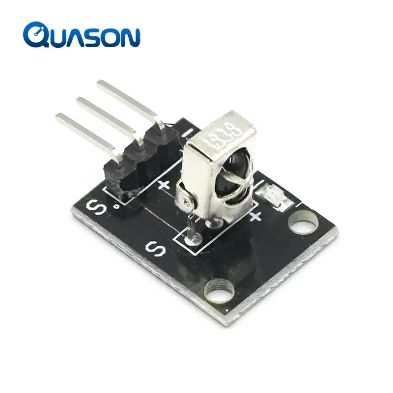 3pin KY-022 TL1838 VS1838B HX1838 Universal IR receptor con Sensor infrarrojo módulo para Arduino Diy Kit de iniciación ► Foto 3/6