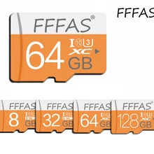 Бесплатный адаптер Microsd карта 8 ГБ 16 ГБ 32 ГБ 64 Гб 128 Гб micro sd карта памяти