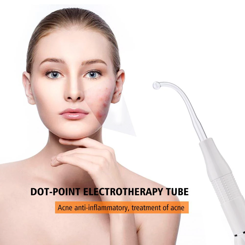 Высокочастотная Электротерапия прибор для массажа лица средство для удаления акне уход за лицом Массажер кожи для косметическое средство для лица