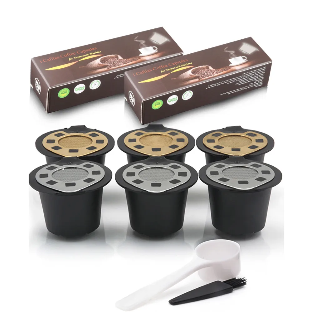 Капсулы для кофе Nespresso многоразовые Многоразовые фильтры капсул | Дом и сад