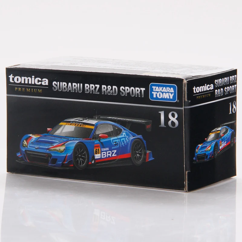 S01 Takara Tomy Tomica Premium TP18 SUBARU BRZ R & D SPORT 1/60 металлическая литая модель