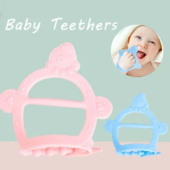 

Teething Glove Silicone Baby Nursing Teether Pacifier Newborn Dental Oral Care Durable Child Sucking Fingers Thumb Teether