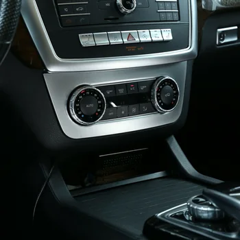

Car Chrome Air Condition Knob Frame Trim For Mercedes-Benz ML GL GLE GLS Class W166 X166 Car Styling Accessories