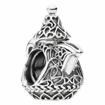

New 925 Sterling Silver Bead Charm Vintage Arabian Coffee Teapot Beads Fit Original Bracelet Bangle Diy Jewelry