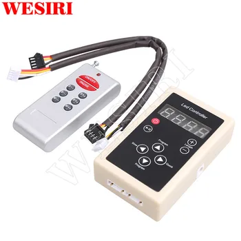 

WS2811/1903/6803 RF Controller 133 Change Digital Dream Magic Color Chasing WS2811 6803 ic 5050 RGB Colorful LED Strip Lights