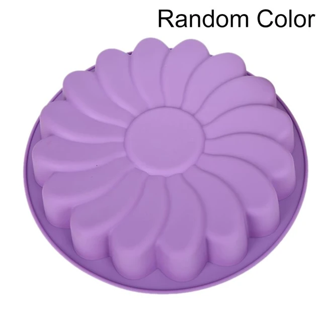 1pc Reusable Silicone Mold, Purple Honeycomb Shaped DIY Silicone