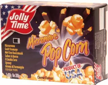 

Jolly Time Mikrowellen Popcorn Cheese (3 x 100 g)