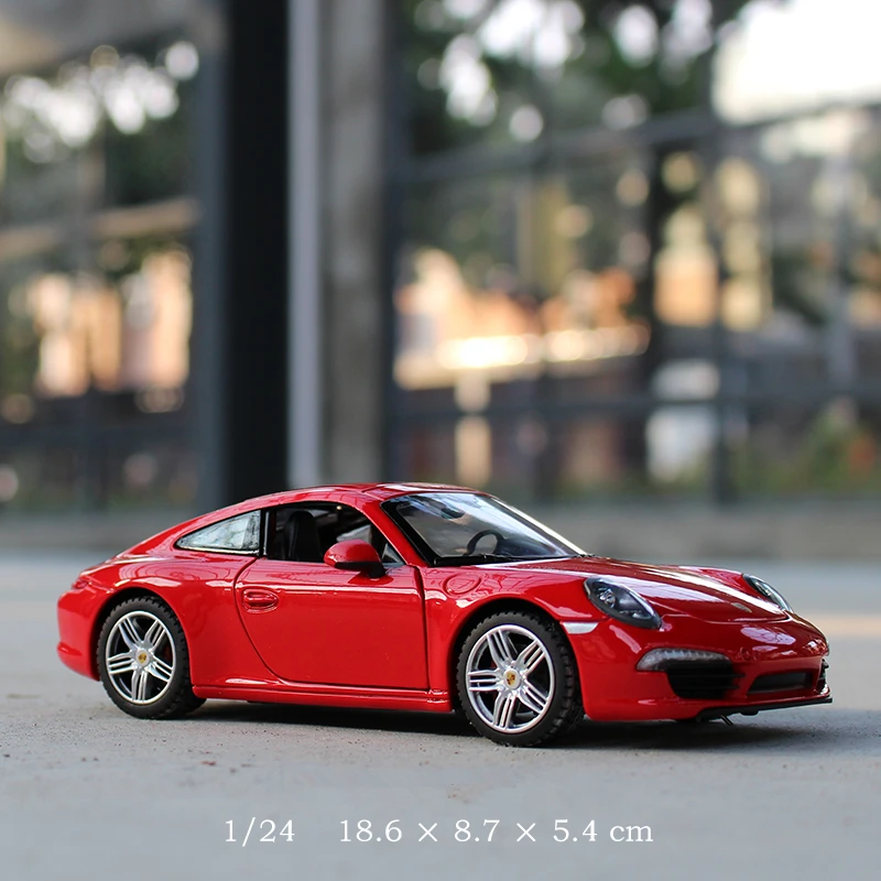 Welly 1:24 Porsche 911 CARRERA S автомобиль сплав модель автомобиля моделирование автомобиля украшение коллекция Подарочная игрушка Литье под давлением модель игрушка для мальчиков