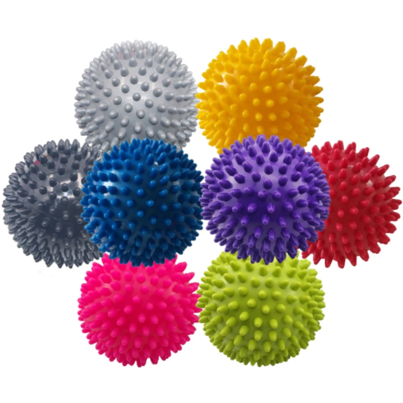 Massage Ball Fitness PVC Hand Soles Ball Hedgehog Sensory Training Grip