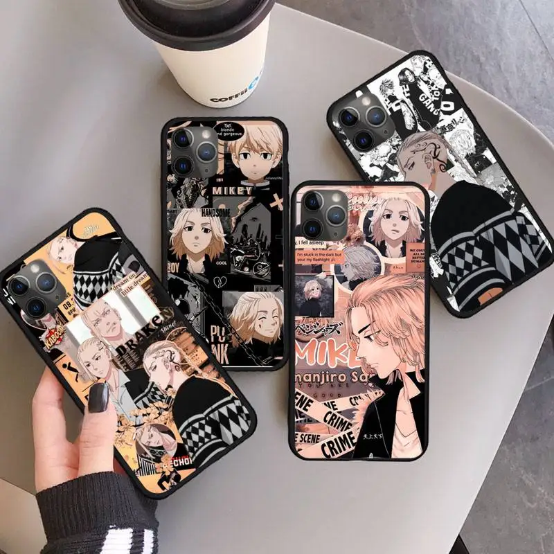 Draken mikey Токийский Мстители чехол для телефона iphone 12 11 13 7 8 6 s plus x xs xr pro max mini