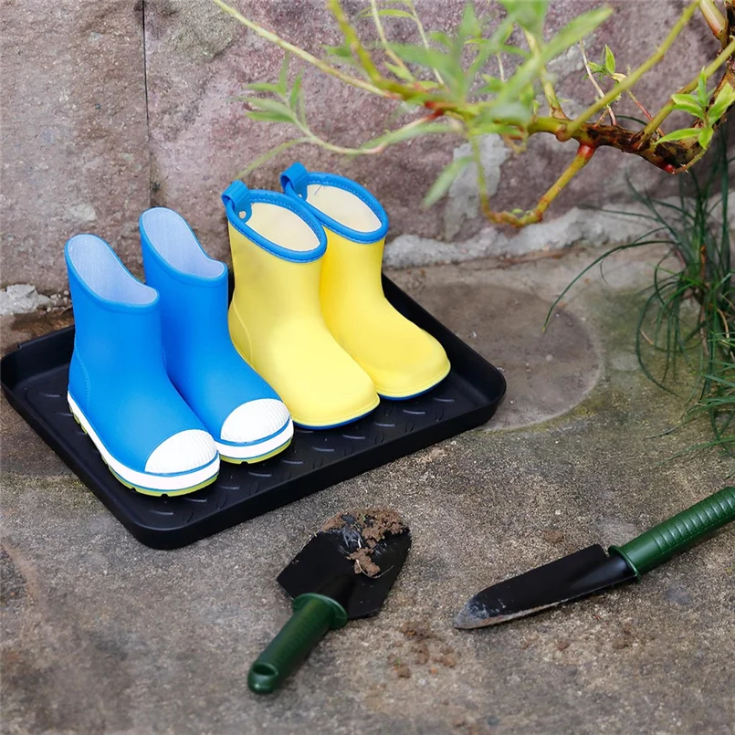 3pcs multi-tool tray garden outdoor boot pad tray protection floor mat and tray shoe plate mud boot plate 35X27.5X3cm 30O23 (3)