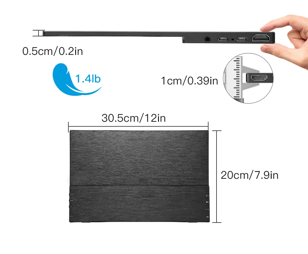 4K EM13U Size