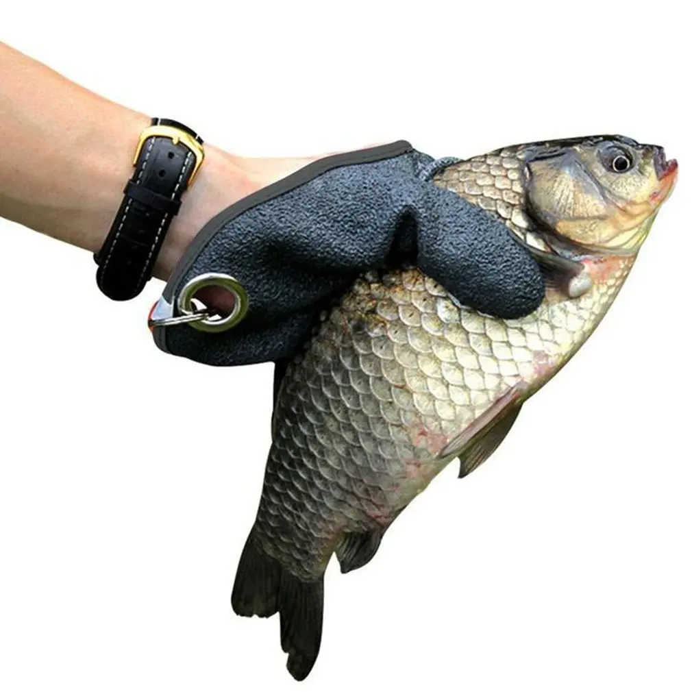 Рыболовные перчатки для ловли рыбы, противоскользящие перчатки, профессиональные рыболовные перчатки, портативные для рыбалки на открытом воздухе, инструмент для использования