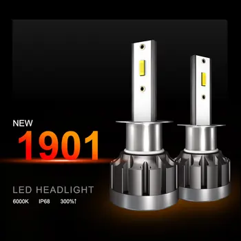 

H1 LED H4 HB2 H3 H1 9005 HB3 9006 HB4 H8 H9 H11 LED Car Headlight Bulbs 40W 4000LM 6000K 12V Auto Headlamp COB Fog Light Bulb