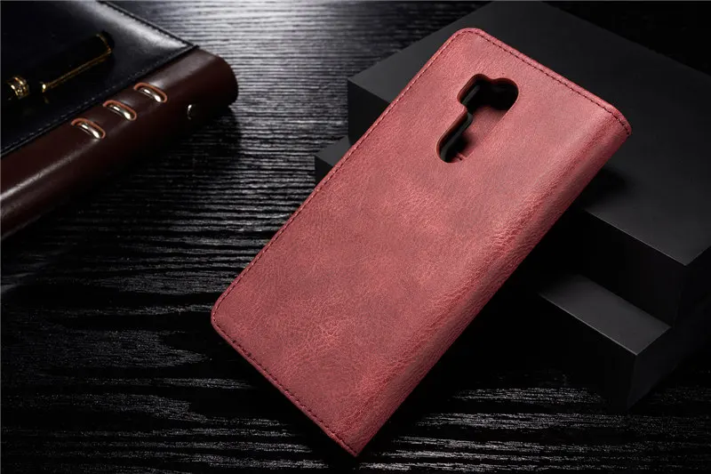 Чехол-книжка из натуральной кожи для LG G7, G6, G7, ThinQ, V30 Plus, V20, задняя крышка, отделения для карт, магнитная застежка для телефона, Fundas Coque