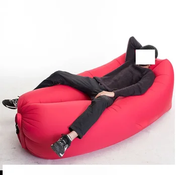 

Inflatable Sofa Outdoor Beach Air Cushion Lazy Bag Car Inflatable Outdoor Chair Portable Foldable Air Bag for Lunch Break