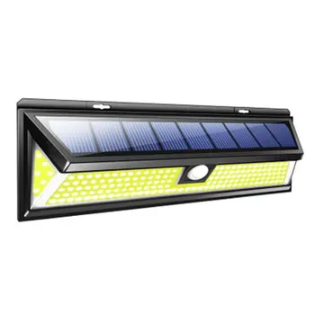 

Ip65 Waterproof Solar Wall Light Outdoor Light Garden Lamp Home Super Bright Cob Wall Lamp Body Sensor Light