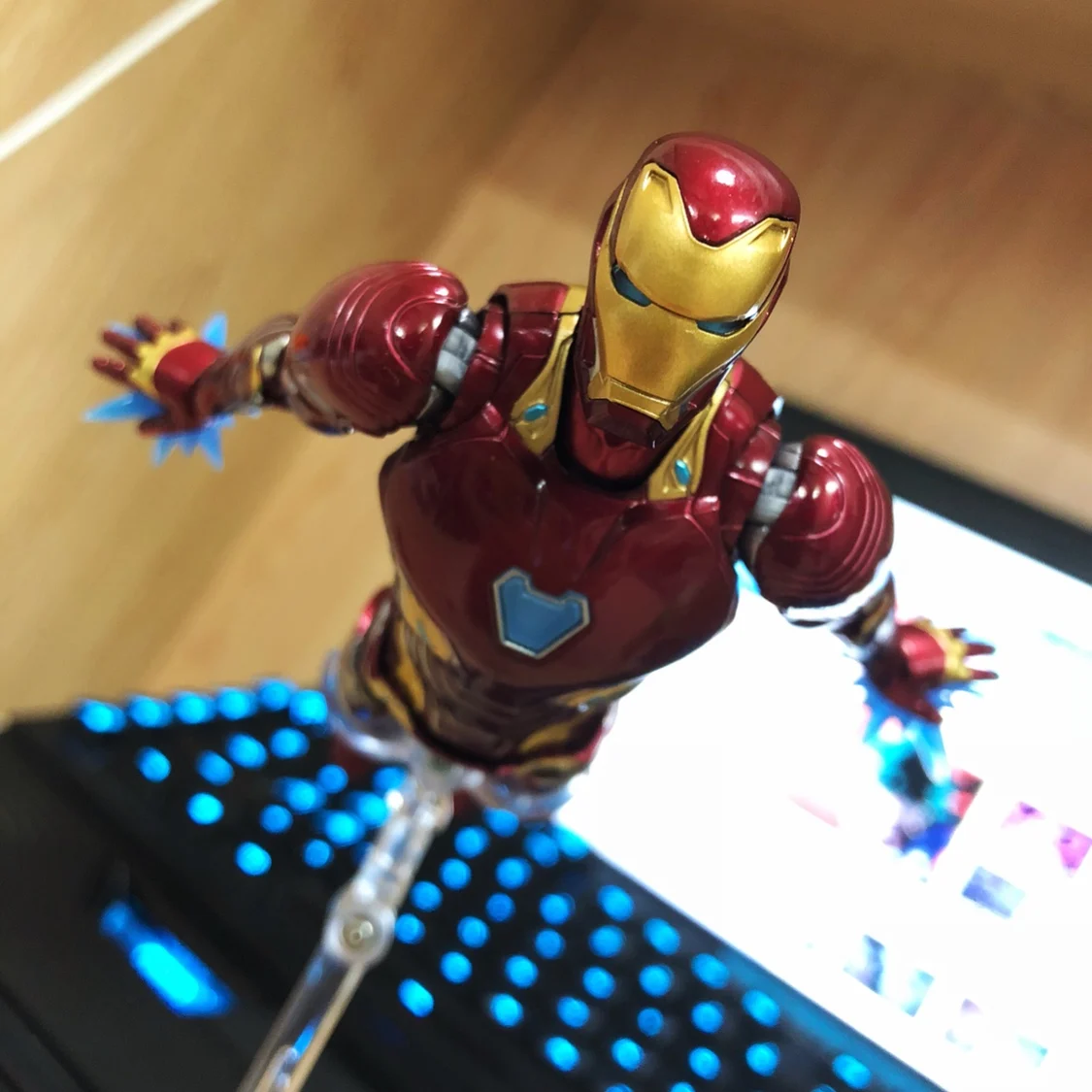FIGURA Iron Man Infinity War SHF Marvel Tony Stark Figurine 16 cm 