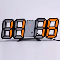 LED Digital Wall Clock Alarm 6