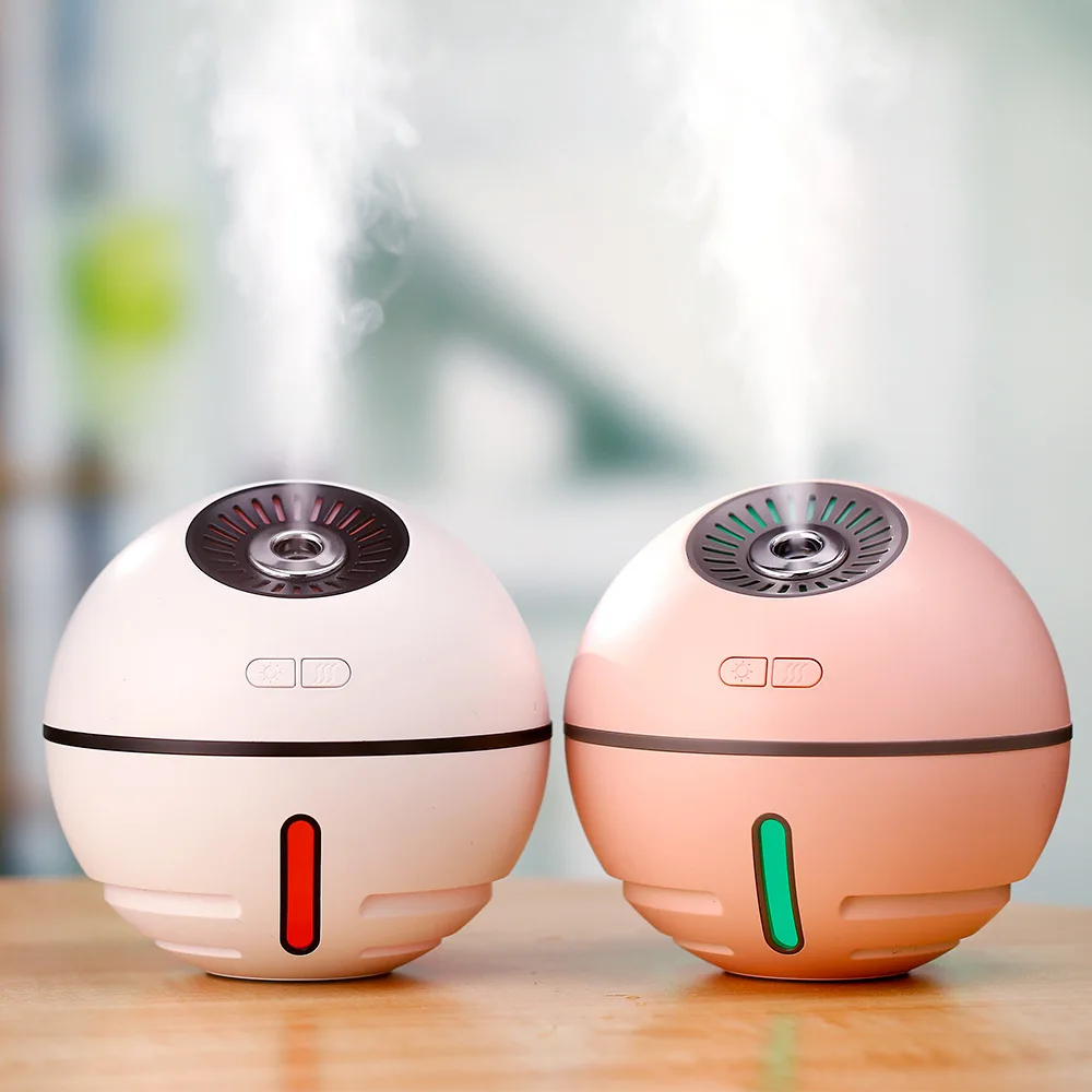 

Space Ball Humidifier Four-in-One Multi-functional LED Light Mobile Power Small Fan USB Humidifier Car Mounted Humidification