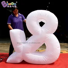 Фабрика Гуанчжоу 1,2 м надувной символ с леджером для украшения событий/практичный знак Воздушные шары игрушки