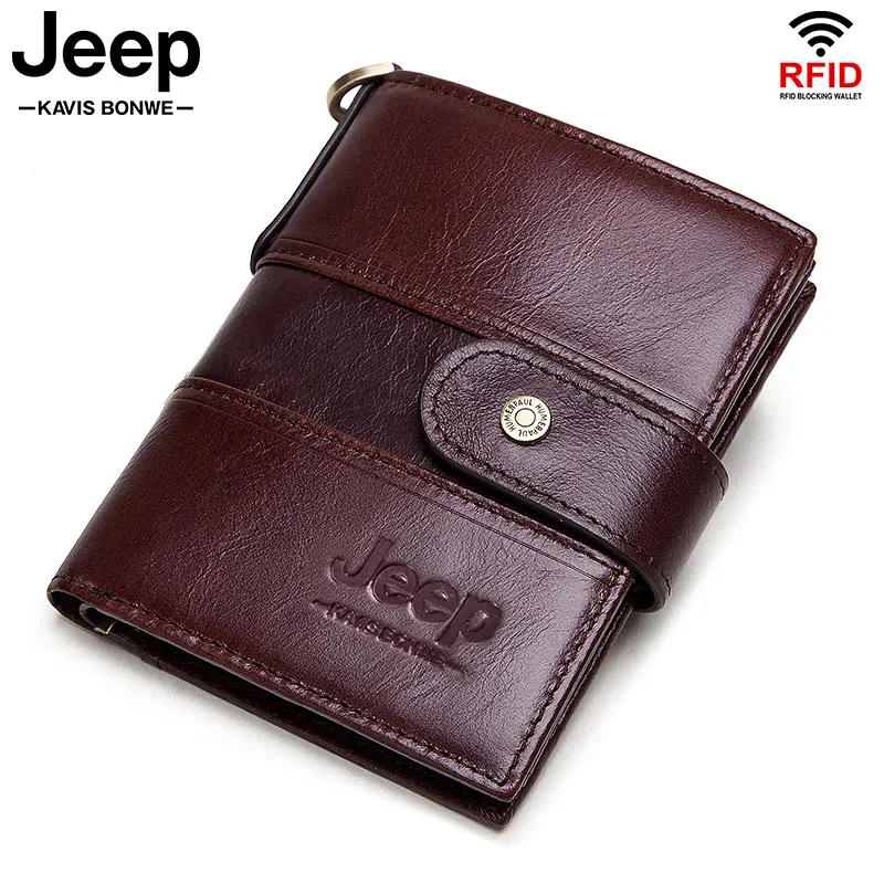 

100% Cowhide Genuine Leather Men Wallet Zipper Coin Purse Short Card Holder Vintage PORTFOLIO Portomonee Hasp Male Pockect New