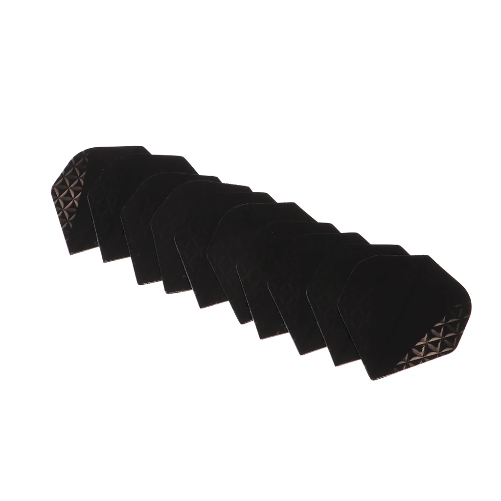 10Pcs Standard Shape Flights PET Extra Tough Thick Tail Accessories Dart Flights 10Pcs Standard Shape Flights PET Extra Tough Thick Tail Accessories Dart Flights